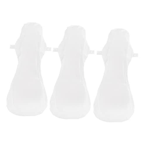生理用品3ヶ月、生理用ナプキン、生理用ナプキン、衛生用品、母親に適した白い布綿生理用品 (白,42x8x1cm)