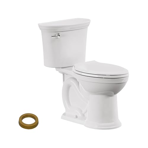 American Standard 611AA001.020 Heritage VorMax Two-Piece Toilet with Slow-Close Seat