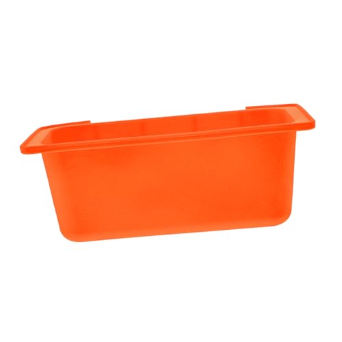 UPKOCH Bandeja de Goteo de Grasa revestimientos Forro de Taza de Grasa bandejas Cocina Utensilios Cocina Revestimiento de Bandeja de Goteo de Silicona Accesorio al Aire Libre Orange