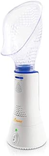 Crane Corded Personal Steam Inhaler - Bacteria Free Steam - for Sinus, Congestion, Cough, & Cold Relief, Vapor Pad Compatible