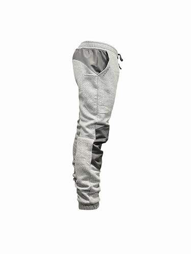 Pantalon workwear gris homme avec bandes renforcées pour le travail