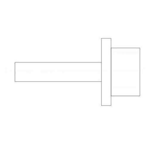 Climax Metal W-25X, Nut Lock Wheel Adapter, 1/4