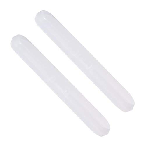 LIFKOME Caja Pequeña para Termómetro Digital Estuche de Plástico Ecológico 145 X 3 X 15 CM 2 Unidades Almacenamiento Portátil para Herramientas de Medición de Temperatura en Hogar y