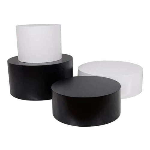 Socle de présentation rond haut de gamme pour l'art de la table - 7