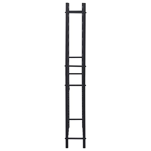 Soporte para 96 botellas Bopdu de hierro y madera miniatura 4