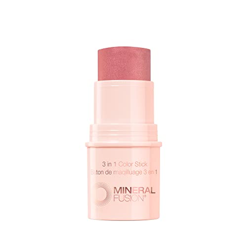 Mineral Fusion 3-In- Color Stick (Packaging May Vary), Rosette, Rosette, 1 Count #TOP2