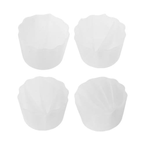 Tazas de silicona flexibles Parliky con 5 compartimentos para mezclar pintura DIY