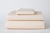 Set of 4 Premium Pillowcases (Bone Color) Standard Size 30" x 20", Soft Cotton Blend, Made in USA, Durable & Breathable, Hotel Quality Standard Size Pillow Covers (Bone) #1