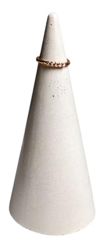 Concrete Ring Tree Minimalist Ring Cone