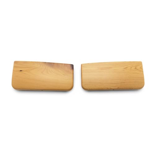 BAROCCOMiSTEL Reposamuñecas HINOKI, reposamuñecas para teclado dividido, apto para MD600 Alpha, de madera, fabricado en Taiwán