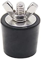 2 Pieces Pool Winterizing Plugs Swimming Pool Winter Expansion Plug Rubber Plugs With SS Screw Stainless Steel Screw Bolts 1 0 Inches - View #12