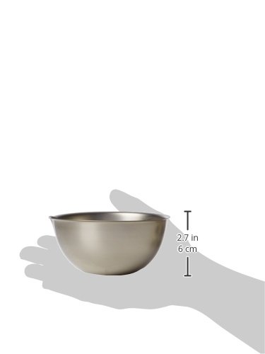 GIMA 26618 S/S Gallipot mit Lippe, Durchmesser 128 mm