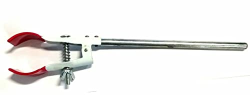 10-55mm Beaker Glassware 2 Prong Single Adjust Jaw Lab Clamp - USAlab