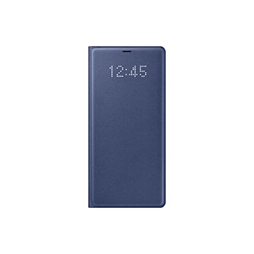Samsung Galaxy Note8 LED View Wallet Case, Blue