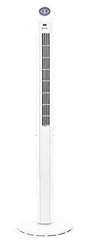 Dimplex-Xpelair-XPP-Mont-Blanc-Tower-Cooling-Fan-Desktop-or-Floor-Standing-Tower-Fan-Quiet-Air-Cooler-Tall-Compact-Column-Unit-for-Home-or-Office-with-LED-Display-Timer-Remote-Control--White