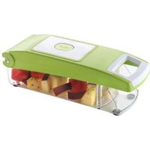Reasonable Mart Vegitable and Fruit Cutter & Slicer Chopper (Green) 6 in 1