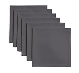 Calicot Napkin 100% Cotton Cloth Napkin Decorative Washable Napkins Set of 6, Home, Kitchen, Dining,