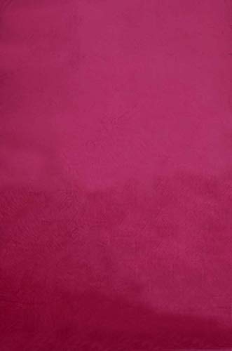 Image of High Sofa Quality Velvet Solid Grommet Room Darkening Eyelet Door Curtains for Living Room (7 Feet, Pink) - Set of 2 Pieces