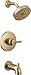 Delta Faucet T14459-CZ Triassic, 14 Series MC Tub/Shower Trim, Champagne Bronze