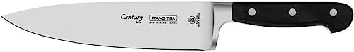 Faca Chef Tramontina Century Com Lâmina Em Aço Inox E Cabo Em Pol...