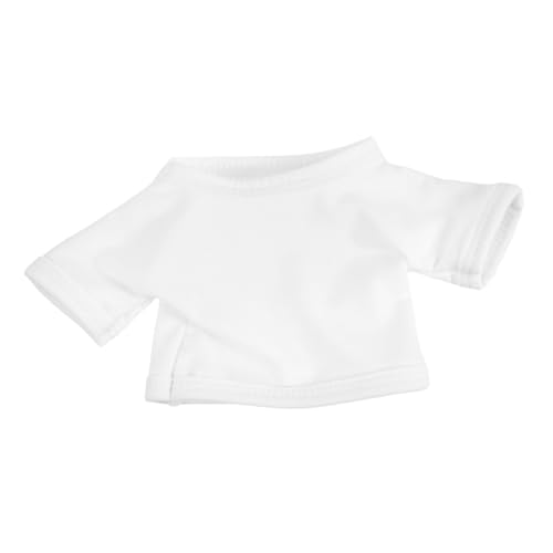 Toyvian Adorable Stuffed Bear Shirt Decorative Doll Clothes Fashionable T-Shirt for Play