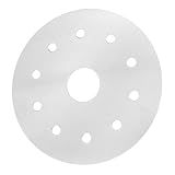 OFFIGAM Edelstahl Wärmeleitplatte Induktionskochfeld Adapterplatte Hitzebeständig Schnellkochend Leicht zu Reinigen für Gasherd und Glaskeramikherd