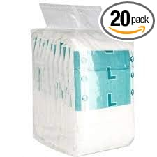 Aksh Adult Diapers in 20 Pcs bulk packing (Extra Large)