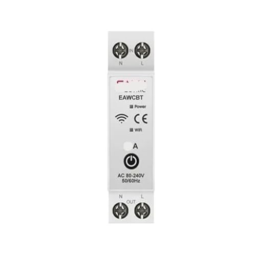 Disjoncteur 1P+N programmation horaire pour automatiser l'éclairage du jardin