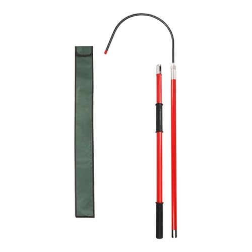Insulated Rescue Hook, Non-Conductive Safety Pole for Electrical Maintenance in Power Stations and Factories