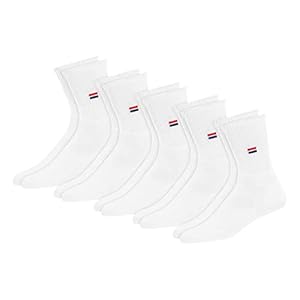 NAVYSPORT Chaussettes de sport en coton pour Homme et Femme, (Lot de 5)