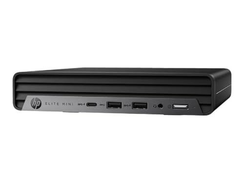 HP Elite 800 G9 - Wolf Pro Security - Mini Desktop - Core i7 i7-14700/2.1 GHz - RAM 16 GB - SSD 512 GB - NVMe - UHD Graphics 770-1GbE, Bluetooth 5.2, Wi-Fi 6E - Win 11 Pro - schwarz