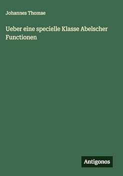Hardcover Ueber eine specielle Klasse Abelscher Functionen [German] Book