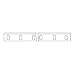 Produktbild 6 Stück Hobelmesser Inca 262x25x2,5 HSS Hohe Qualität