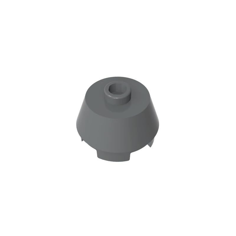 XYEIUGO 98100 Round Brick Round 2x2 Truncated Cone, 50 PCS