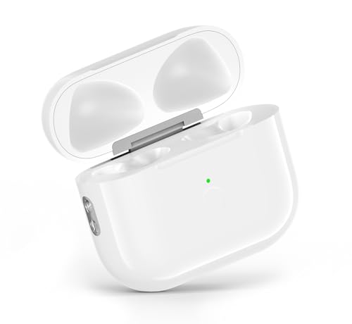 Accoppiamento Bluetooth con pulsante di sincronizzazione: collega facilmente gli AirPods 3rd al tuo dispositivo con il pulsante di sincronizzazione Bluetooth integrato, offrendo un accoppiamento fluido e istantaneo proprio come la custodia originale.