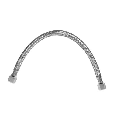 POPETPOP Manguera de Recambio para Compresor de Aire Acero Inoxidable Resistente Tubo de Conexión de Válvula Antirretorno para Uso Industrial y Doméstico