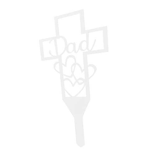 BESPORTBLE Décorations De Cimetière Ornements pour Papa Ornements De Cimetière Décorations De Jardin