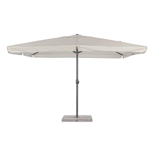 Decorspace Parasol central pour jardin, bar et restaurant 4 x 4 m (anthracite)