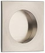 Emtek 2213US15 Emtek 2213 Square 2-1/2 Inch Square Flush Door Pull