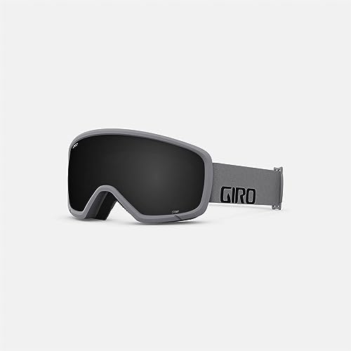 Lunettes de ski Giro Stomp gris pour junior avec écran ultra noir