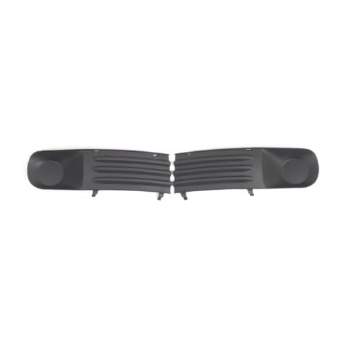 Cubierta rejilla antiniebla delantera negra para VW T5 con protección bifocal izquierda derecha 3