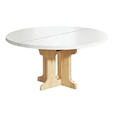 【Diseño elegante】Más que un mueble: esta mesa de comedor extensible es un elegante centro de atención. Su diseño simple y universal se adapta perfectamente a cualquier estilo de decoración y crea un ambiente acogedor. Una opción inteligente y estética para su hogar