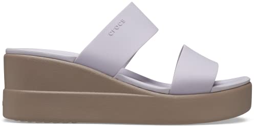 Image of Crocs Women Brooklyn Mid Wedge Sandal