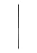 Kichler 2999ANO 0.5-Inch Dia. x 12-Inch L Steel Lighting Stem, Art Nouveau Bronze