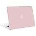 MOSISO Plastic Hard Shell Case & Keyboard Cover Skin & Screen Protector Only Compatible with MacBook Air 11 inch (Models: A1370 & A1465), Rose Quartz