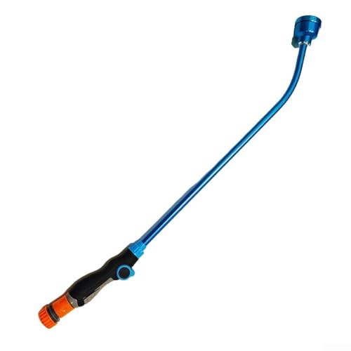 Abnehmbarer Gartenbewässerungsstab mit langer Reichweite, Aluminium-Sprühkopf für sanfte Regendusche, ergonomischer Schlauchaufsatz für Hängekörbe, Saatbeete (400 Mesh)