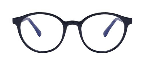 Image of Square Blue Light Blocking Glasses 2 Pack for Kids Clear Computer Blocking Glasses For Boys Girls Age 3-12