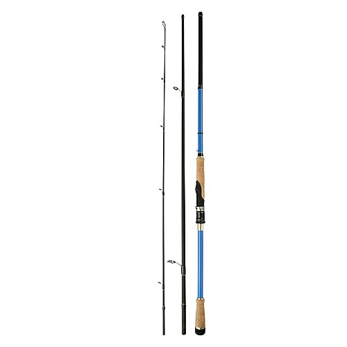 Poteau de mer de haute précision à trois sections et manche droit ergonomique