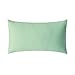 aqua-textil Luxury Juegos de Ropa de Cama para Combinar 40 x 60 cm Funda de cojín Menta Cremallera Marca YKK Algodón mako Satén