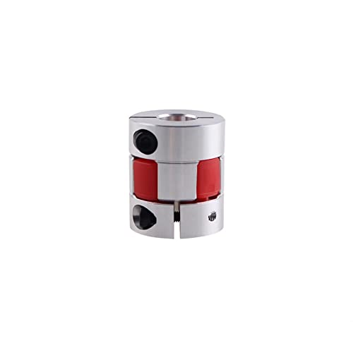 D25L30 Jaw Coupler 5mm 6.35mm 8mm 10mm 12mm Flexible Plum Coupling Stepper Motor Connector for 3D Printer 1Pcs (Size : 12x14mm)